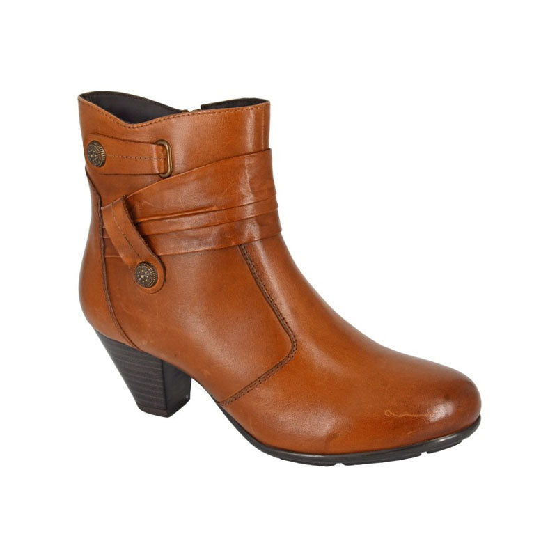 Womens Cipriata Leather Boots Tan