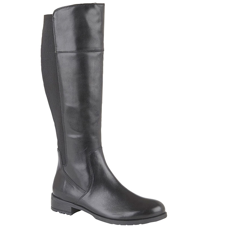 Womens Cipriata Supple Leather Boots Black