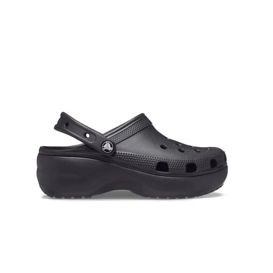 Womens Crocs Platform Clogs Black