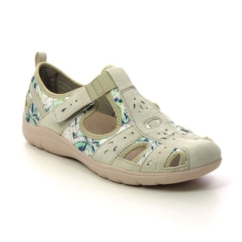Womens Free Spirit Cleveland Walking Sandals Green Multi brookfield comfort