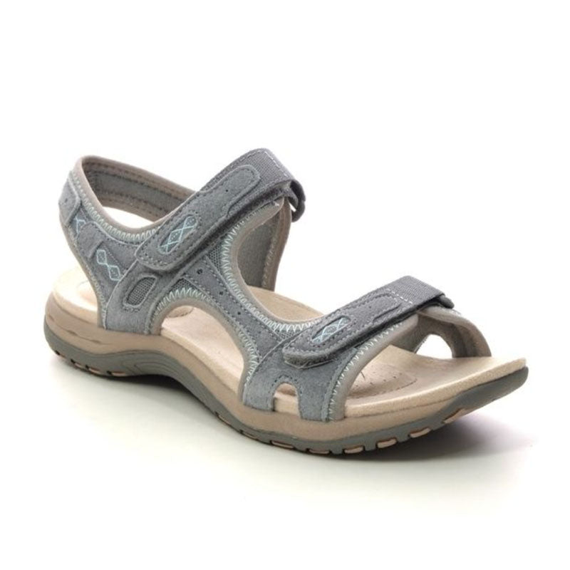 Womens Free Spirit Frisco Walking Sandals Smoke Grey
