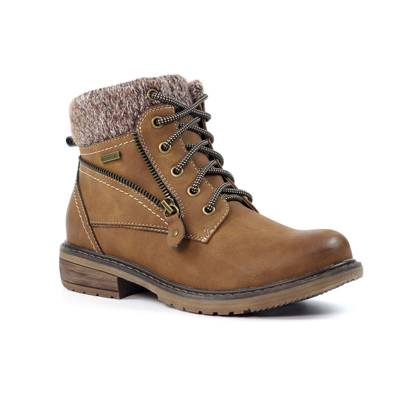 Womens Lunar Waterproof Boots Tan