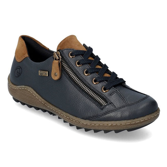 Womens Remonte Zip Shoes Blue