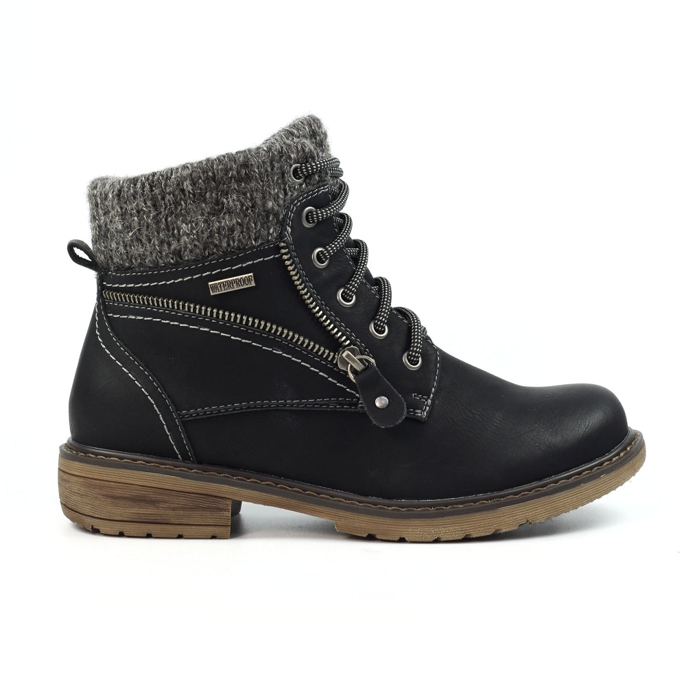 Womens Lunar Waterproof Boots Black