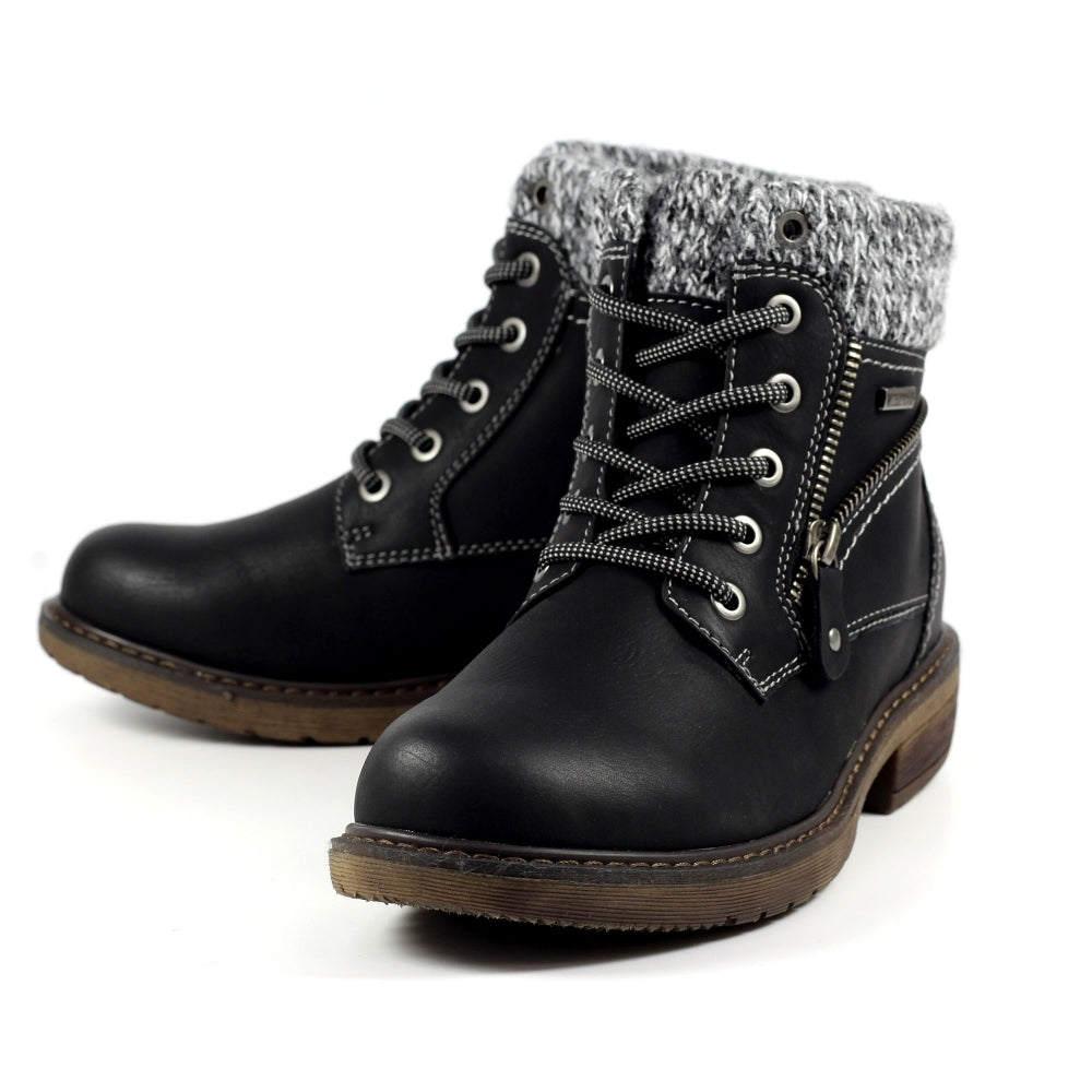 Womens Lunar Waterproof Boots Black