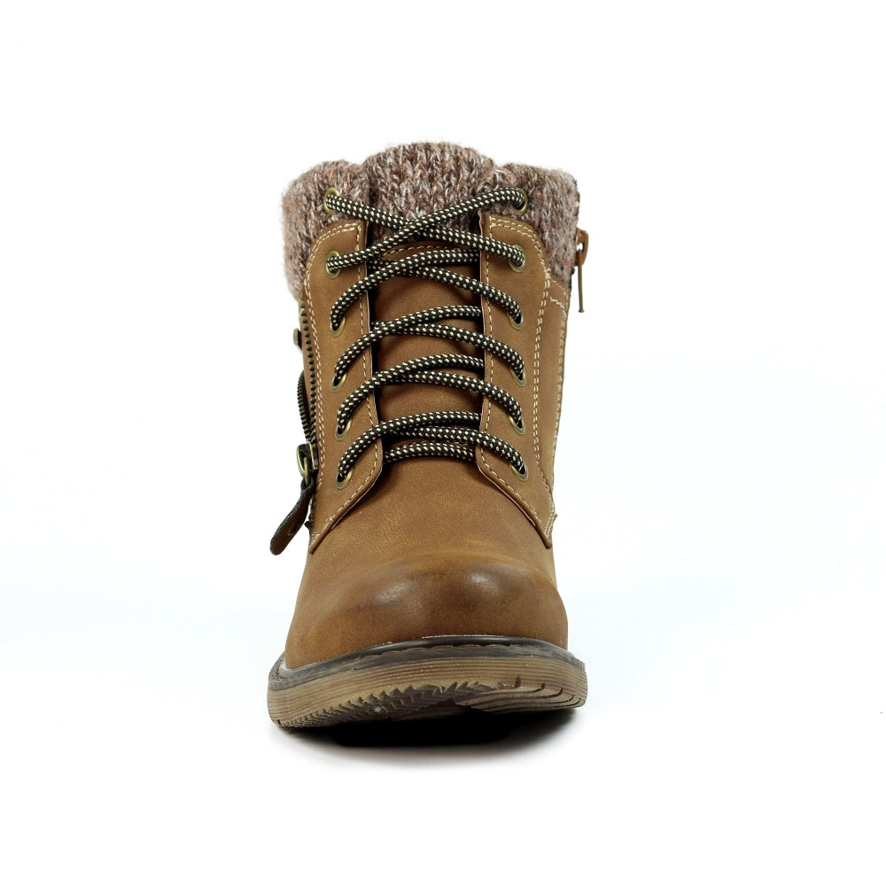 Womens Lunar Waterproof Boots Tan