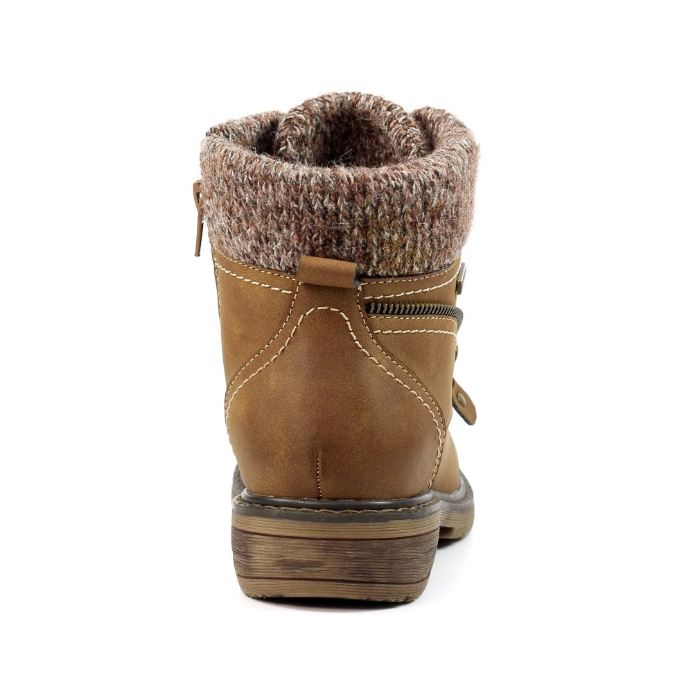 Womens Lunar Waterproof Boots Tan