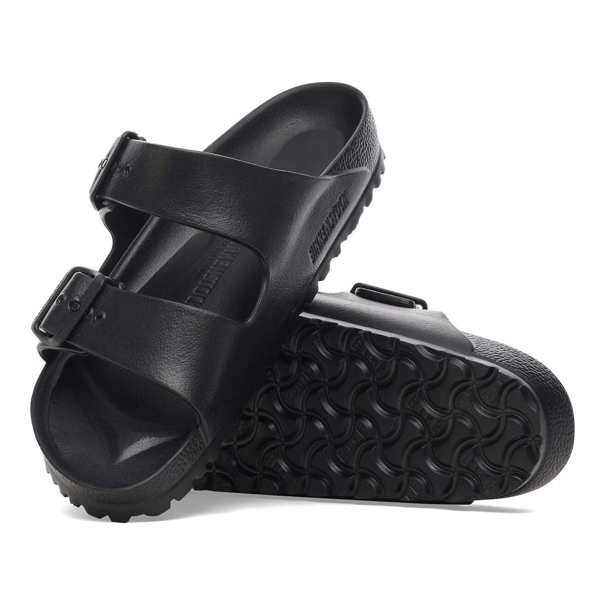 Birkenstock Arizona EVA Sandals Black Narrow Fit – sole view