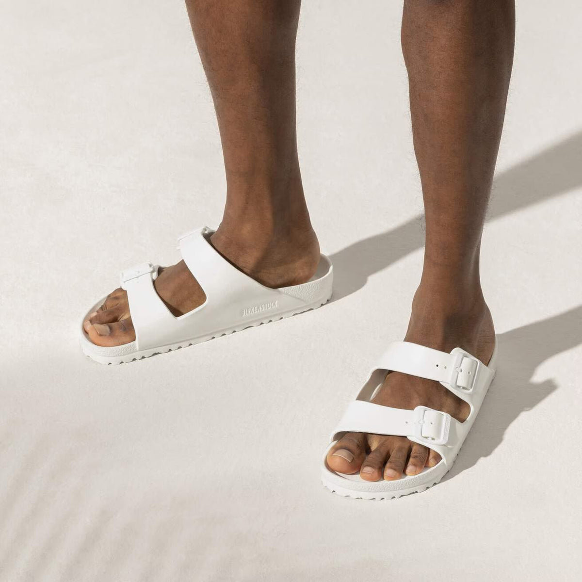 Birkenstock Arizona EVA Sandals White Narrow Fit