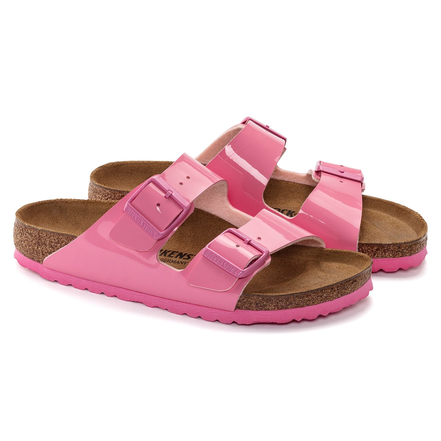 Unisex Birkenstock Arizona Sandals Pink Narrow Fit