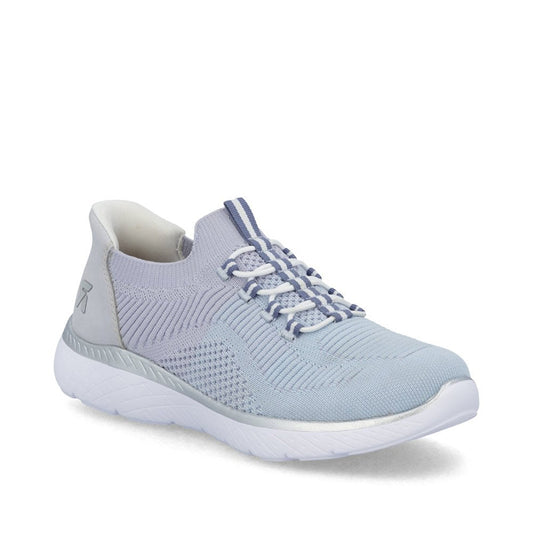 Womens Rieker Elasticated Slip-On Ready2Go Trainers Blue