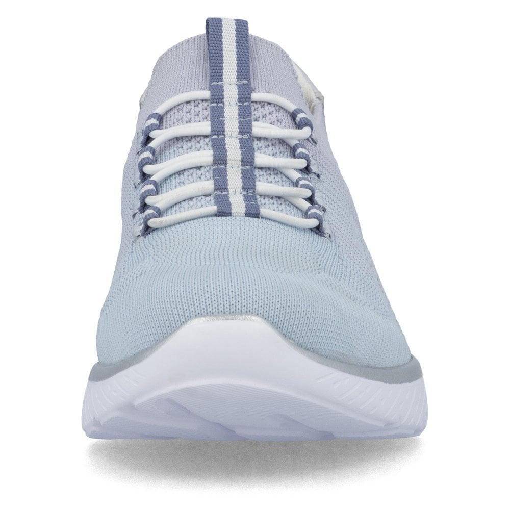 Womens Rieker Elasticated Slip-On Ready2Go Trainers Blue