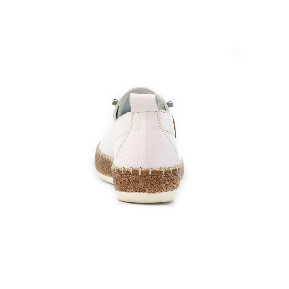 Womens Lunar Leather Pump Shoes White