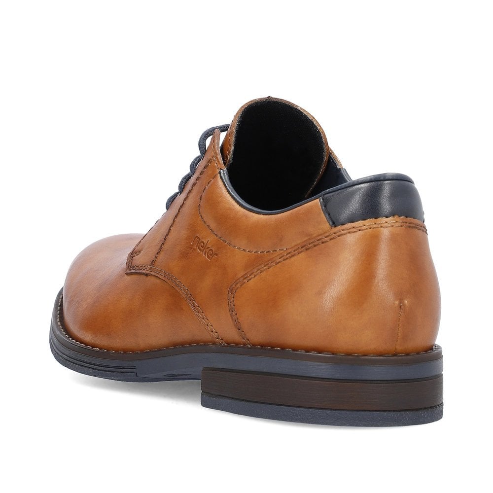 Mens Rieker Smart Shoes Brown