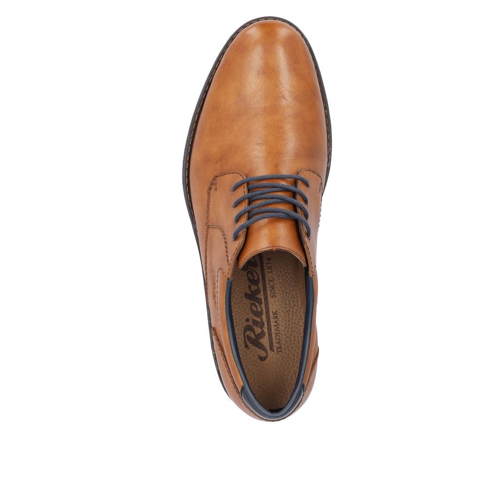 Mens Rieker Smart Shoes Brown