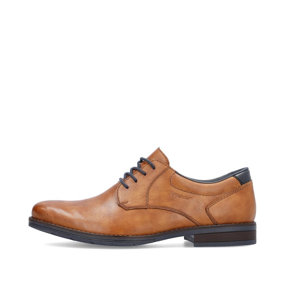 Mens Rieker Smart Shoes Brown