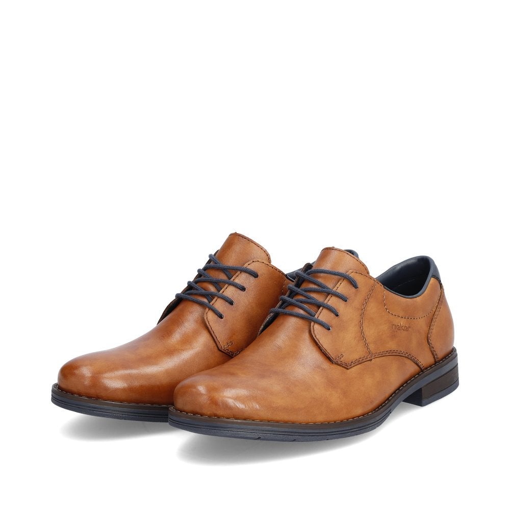 Mens Rieker Smart Shoes Brown