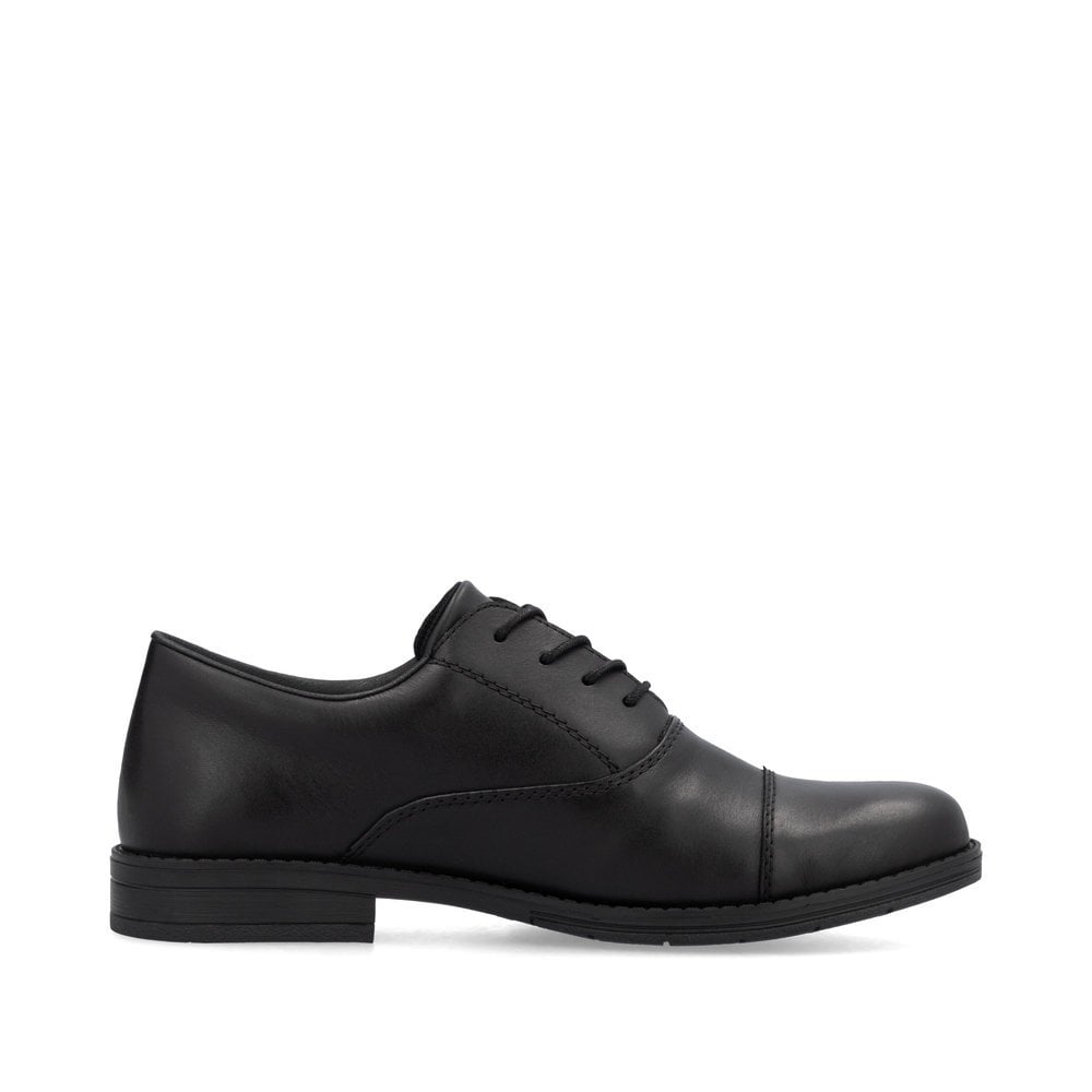 Mens Rieker Lace Up Shoes Black