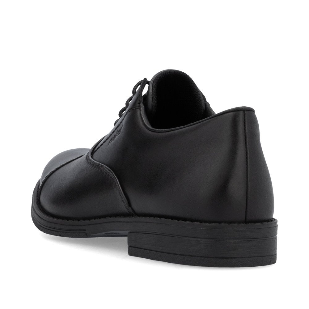 Mens Rieker Lace Up Shoes Black