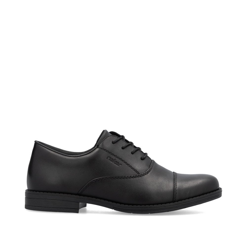 Mens Rieker Lace Up Shoes Black