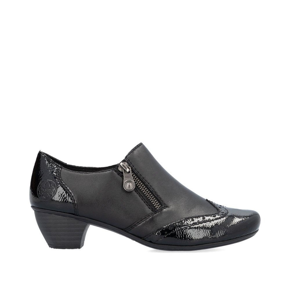 Womens Rieker Shoes Black