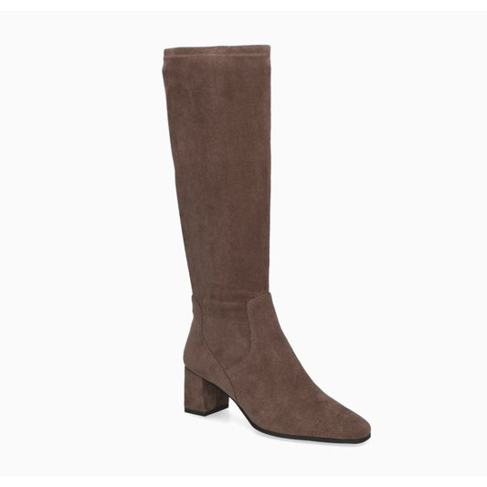 Womens Caprice Cafe Stretch Boots Brown
