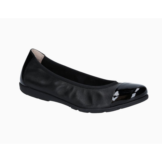 Womens Caprice Shoes Black Comb