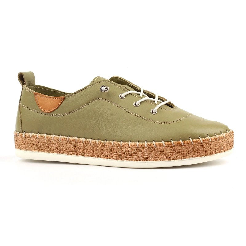Womens Lunar Evie Shoes Khaki