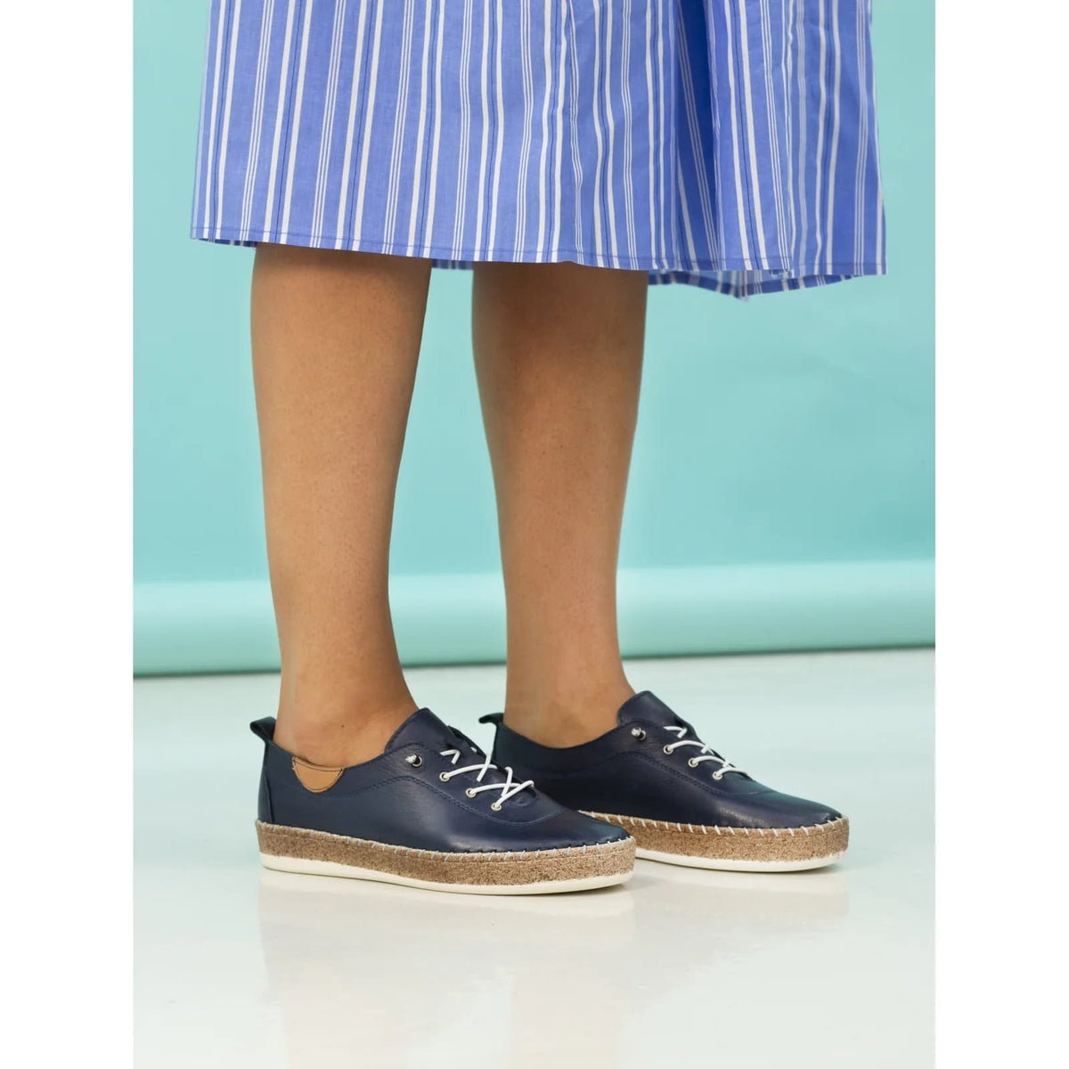 Womens Lunar Evie Shoes Navy