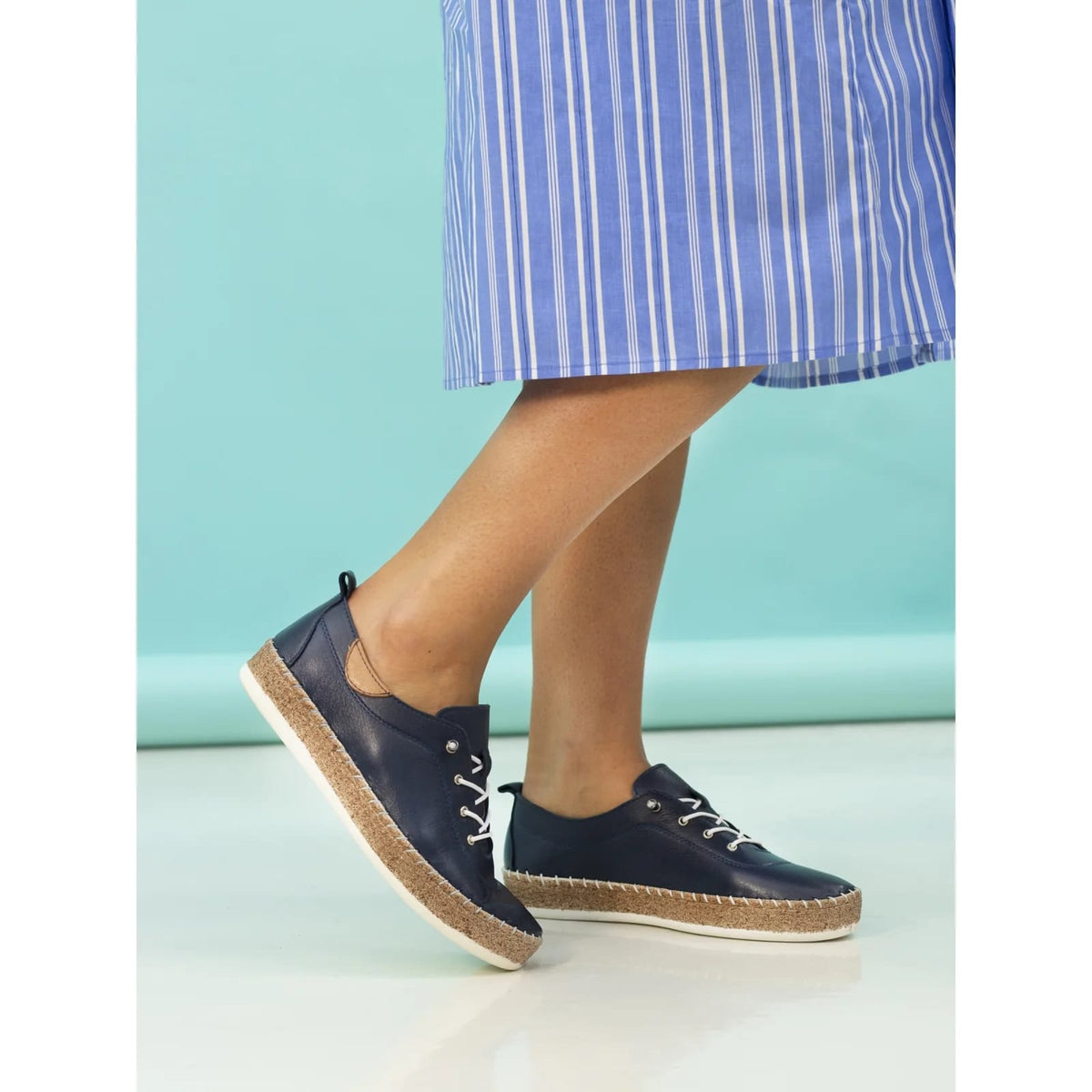 Womens Lunar Evie Shoes Navy