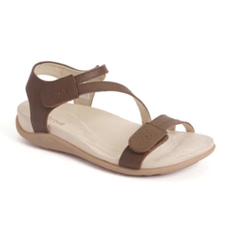 Womens Strive Nice Sandals Tan