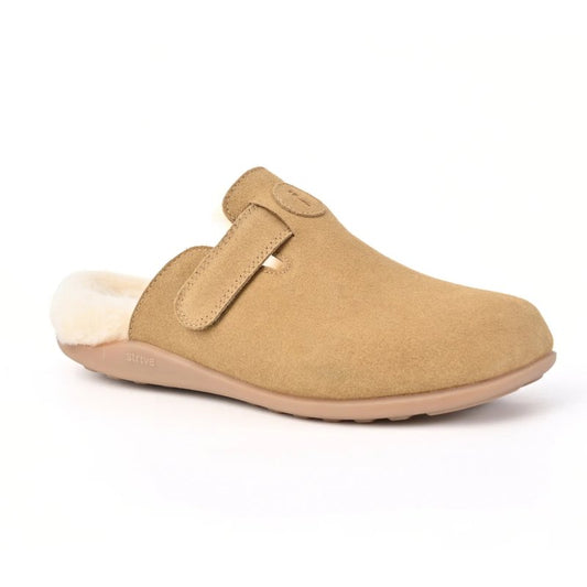 Womens Strive Oslo II Orthotic Slippers Tan