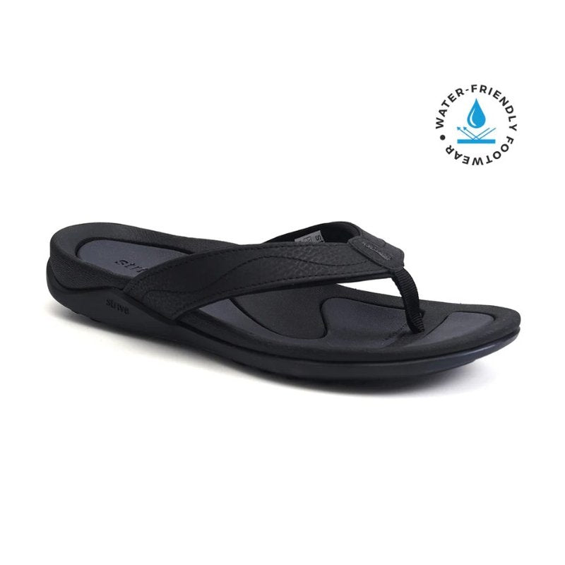Womens Strive Wave Sandals Black II
