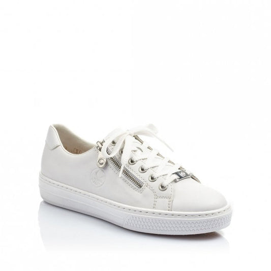 Rieker Womens Rieker Leather Shoes White White