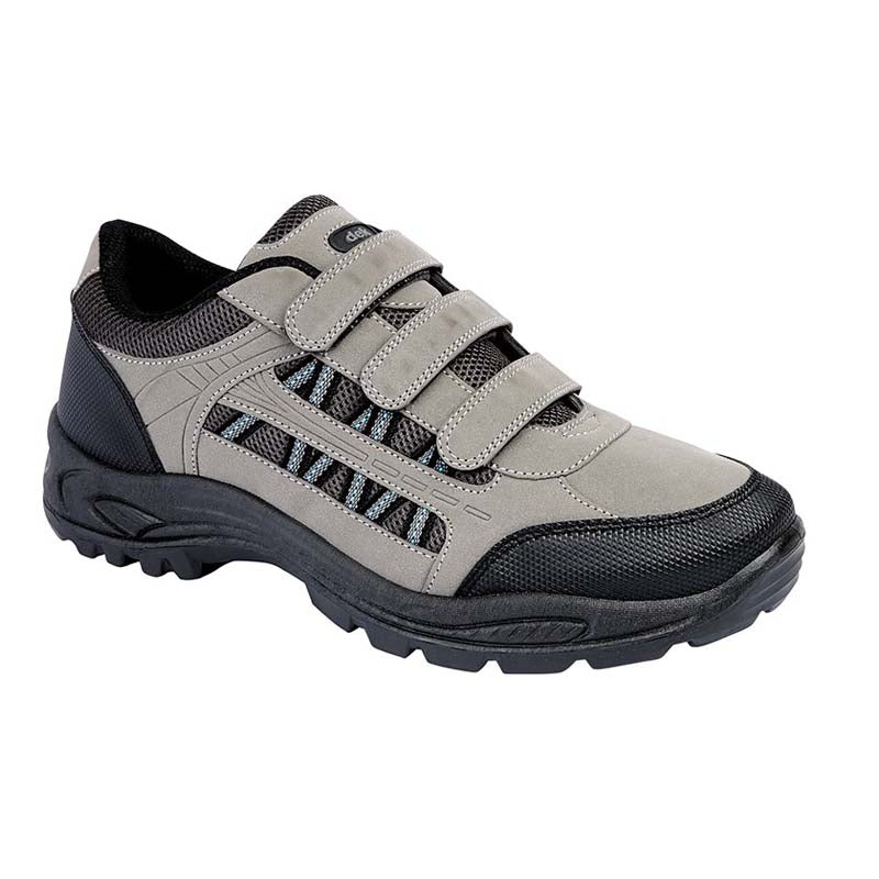 Mens Walking Hiking Shoes Grey