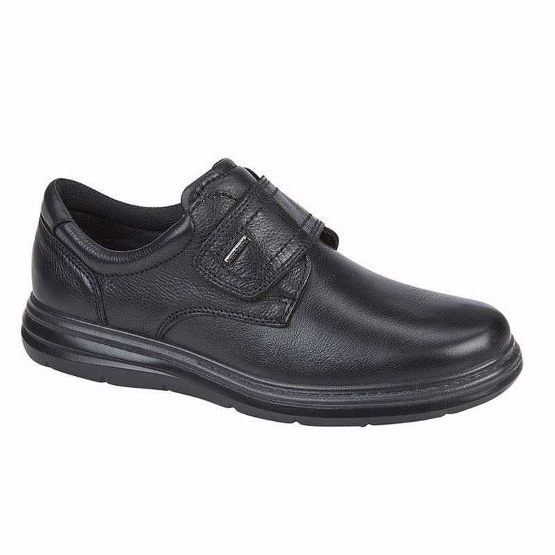 IMAC Mens IMAC Extra Wide Touch Velcro Shoes Black Black