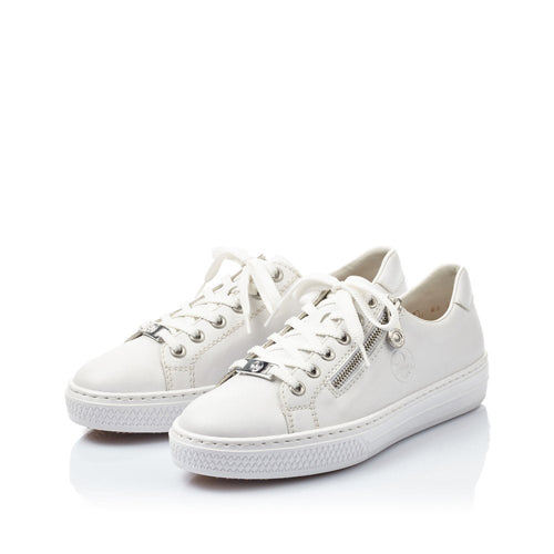 Womens Rieker Leather Shoes White
